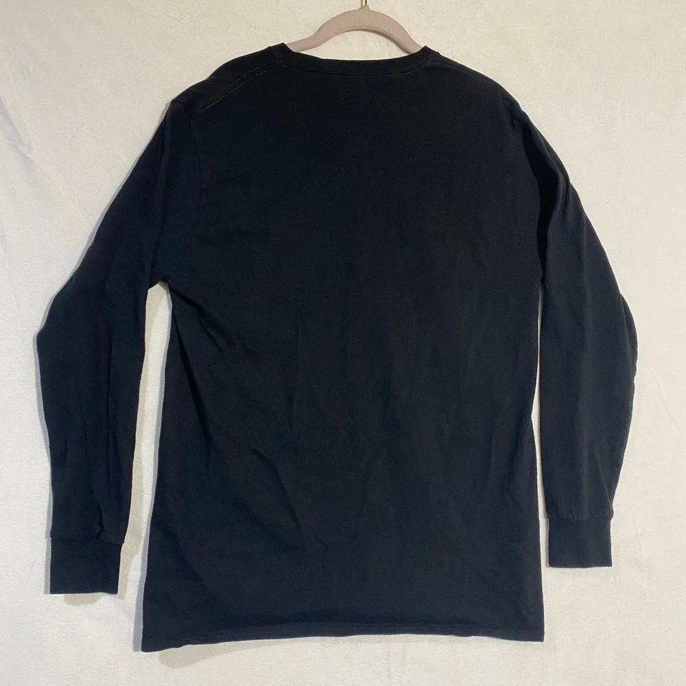 NFL Team Apparel San Francisco 49ers Black Long Sleeve Graphic Shirt Mens Large - Picture 6 of 6